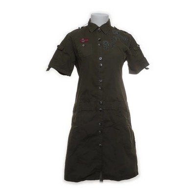 Napapijri, Blusenkleid, Größe: S, N0YD1X364, Grün, Baumwolle/Elasthan #MbZ