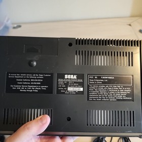 Sega Master System Black, Games Bundle, Tested And Working
