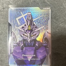 Bandai Gundam War TCG Gundam Kimaris Resource Foil Card R-019 English
