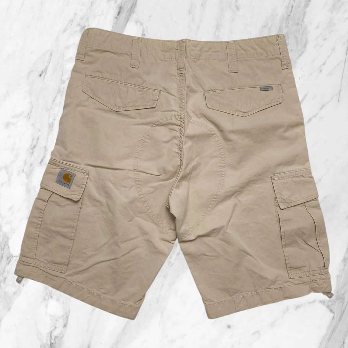Pantaloncini cargo da uomo, casual, tinta unita, lunghezza 3/4, pantaloni da combattimento larghi | vita elasticizzata con tasca con cerniera | pantaloncini da jogging | pantaloncini da lavoro