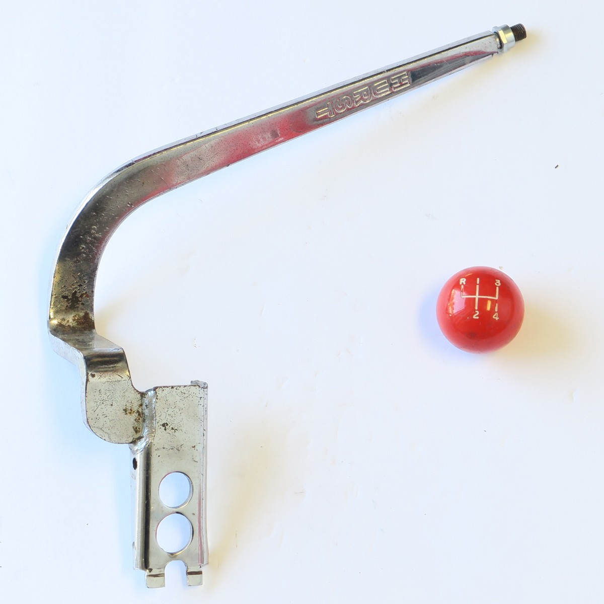 HURST USA Early Comp Plus 4 Speed Shifter Stick AMX Javelin w/ Red