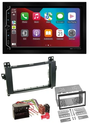 ESX 2DIN DAB USB MP3 Bluetooth Autoradio für Mercedes A-Klasse W169 C169 - Bild 1 von 4