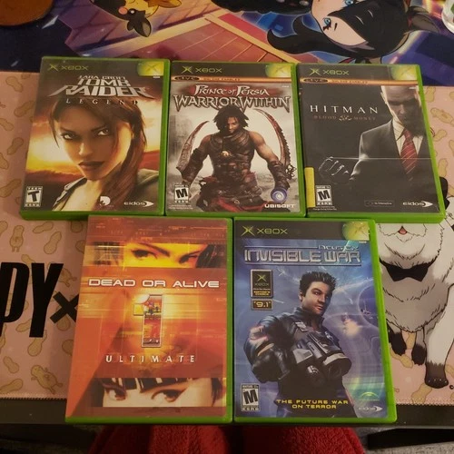 Original Xbox Video Game Lot Of 5 Games Bundle Tested Working Complete Manual