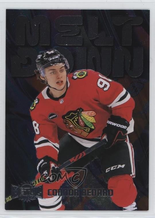 2023-24 Skybox Metal Universe Meltdown Connor Bedard #M5 1pr2