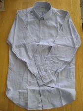 NWOT Brooks Brothers Blue University Stripe Button Down 15.5-32 Milano MSRP 140