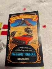 1986 Freeway Fighter by Ian Livingstone Paperback Book Gently Used
