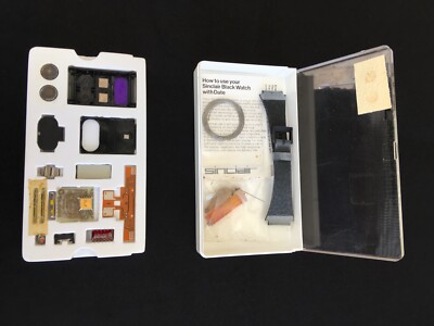 Sinclair LED Uhrenset schwarz