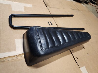 NOS Mesinger Black BMX Bread Loaf Banana Seat Old School BMX