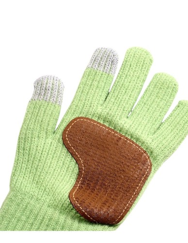 Women Knitted Crochet Warm Full Finger Gloves Thermal Thick Touch Screen Gloves - Picture 3 of 18