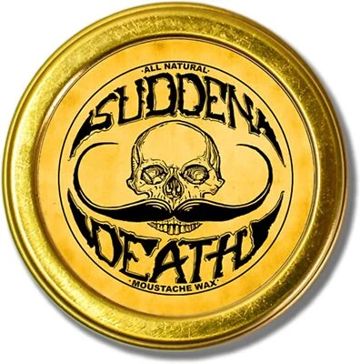 THE VINTAGE GROOMING CO. Death Grip Strong Hold Mustache Wax (Sudden Death Strong Hold)