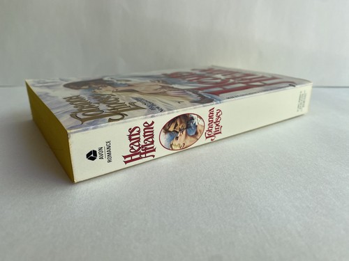 Hearts Aflame by Johanna Lindsey (1987) 1st Printing Vintage Historical Romance - Picture 8 of 11
