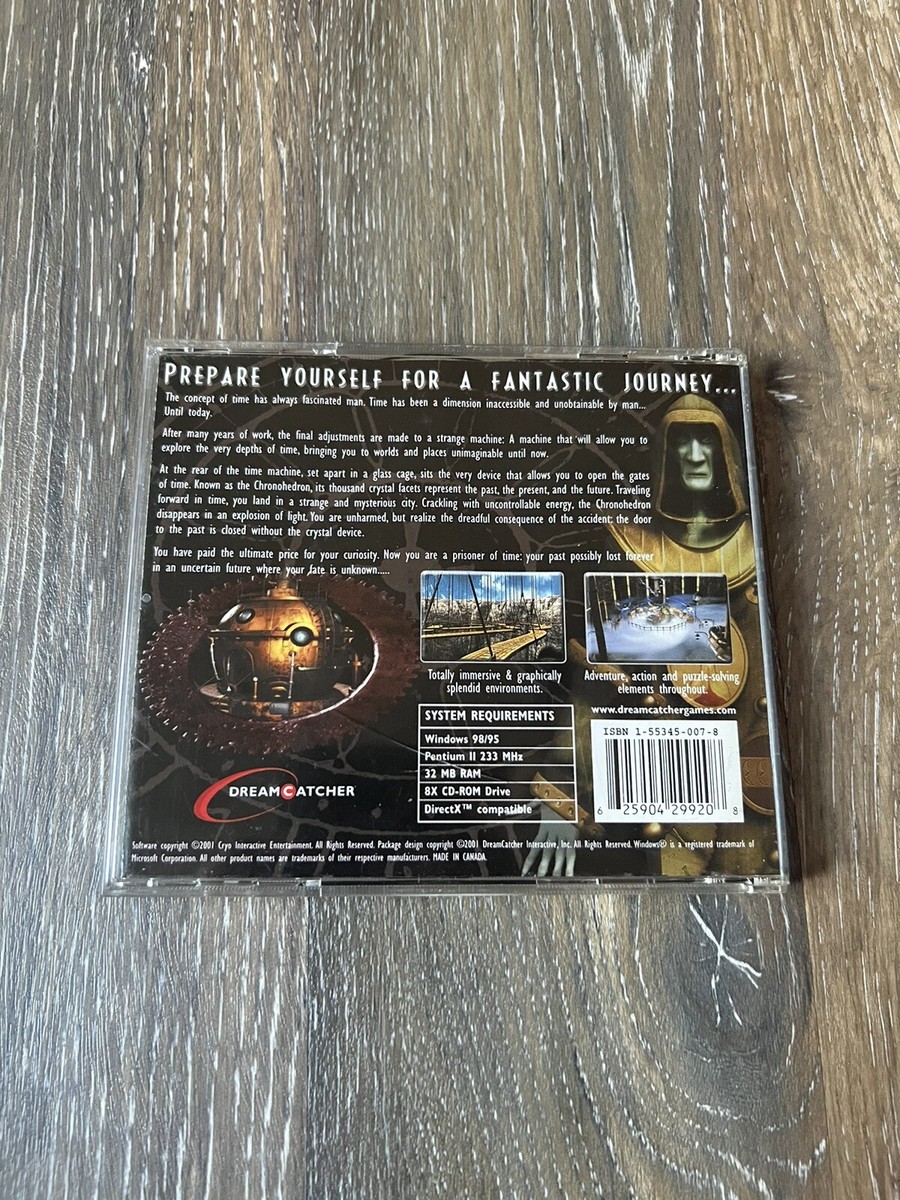 Microsoft - タイムトラップ　時空の罠　PCゲーム　Windows　Mac CD−ROM Microsoft - タイムトラップ 時空の罠 PCゲーム Windows Mac CD