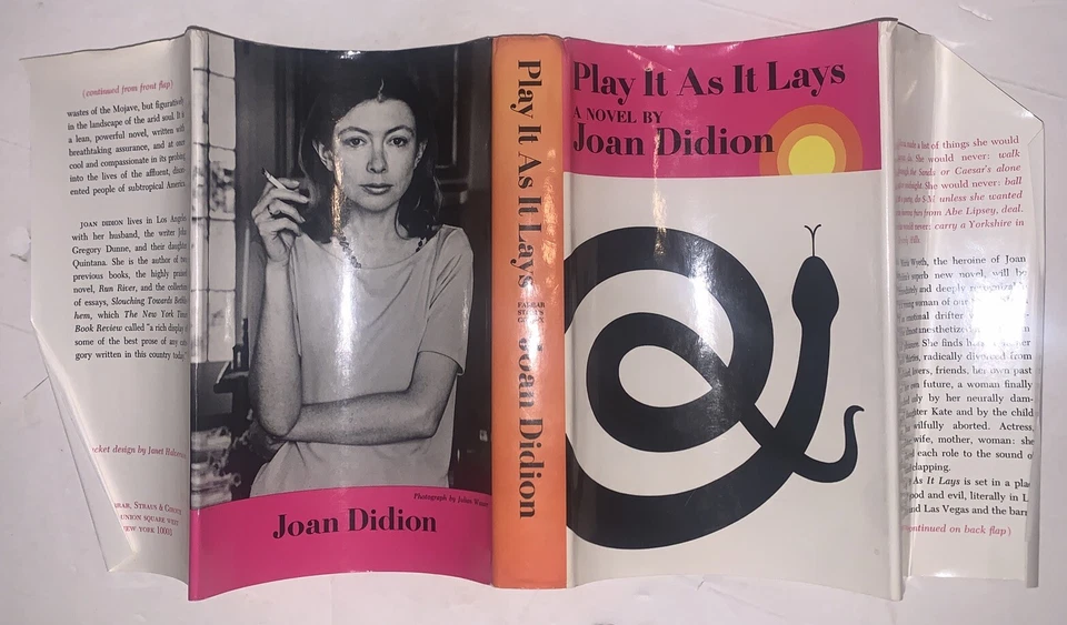 1970, 1st Ed, 1st Printing, DJ, PLAY IT AS IT LAYS, A NOVEL by JOAN DIDION - Image 3 of 4