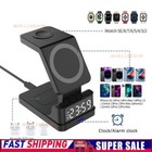 Wireless Charger Dock Charging Station 3 in 1 For Apple Watch iPhone 15 14 13 12