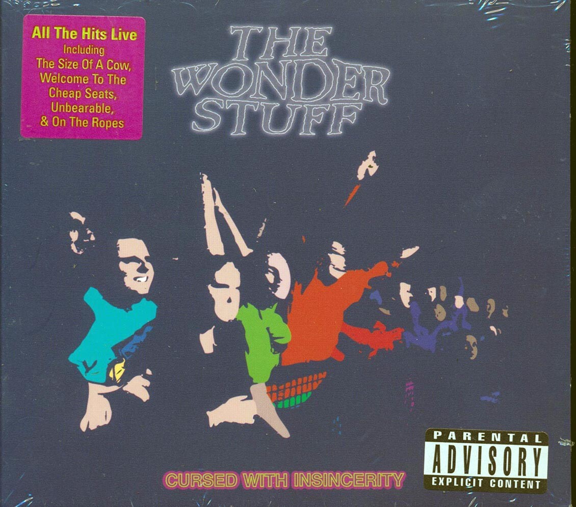 CD The Wonder Stuff - Cursed With Insincerity: Все хиты вживую