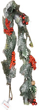 Ashland Deluxe 6ft Garland with Berries  Pinecones