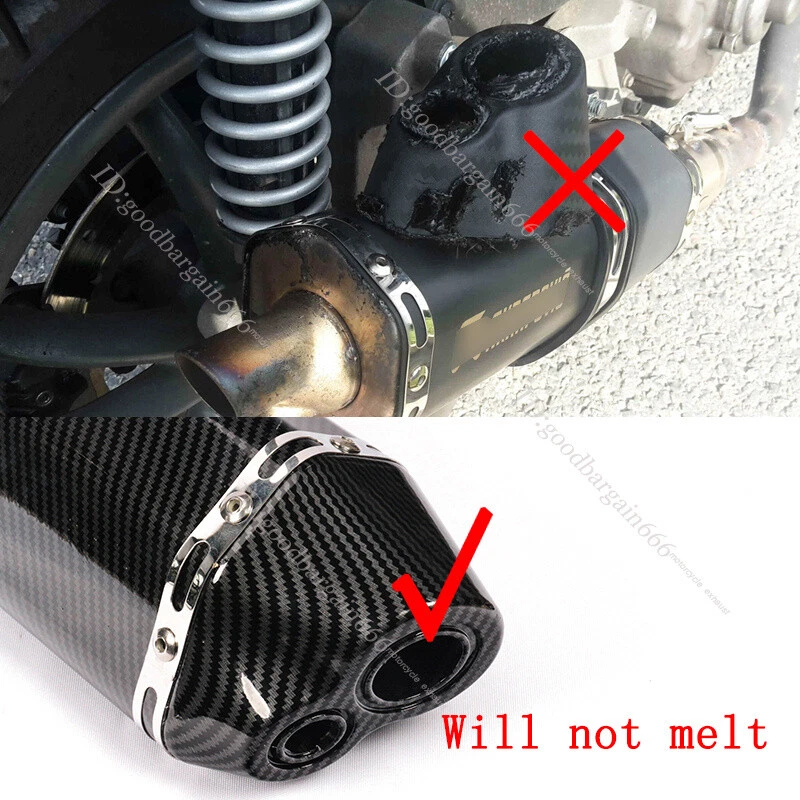 51mm Dual-outlet Muffler Modified for Adventure 990/950 S 2003-2013 2006-2016 - Image 4 of 4