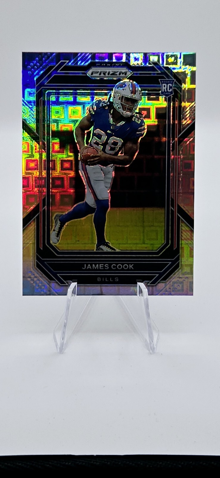 2022 Panini Prizm Rookies Pandora Prizm 245/400 James Cook #319 Rookie RC