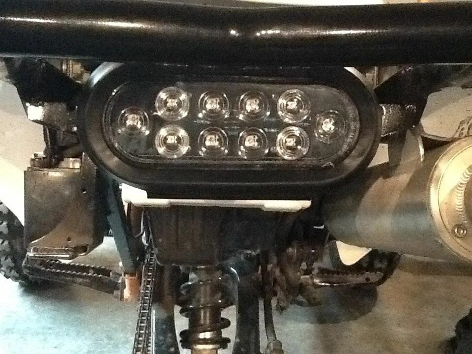 Kit de luces traseras LED Kawasaki KFX 700 kfx700 v force HEP Products Foto 2 de 2