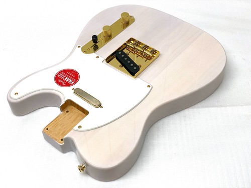 HERRAJES DORADOS de espesor completo Classic Vibe Fender Squier años 50 CUERPO TELE CARGADO - Imagen 4 de 24