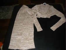 New Forever 21 Dress M brown/tan (99)