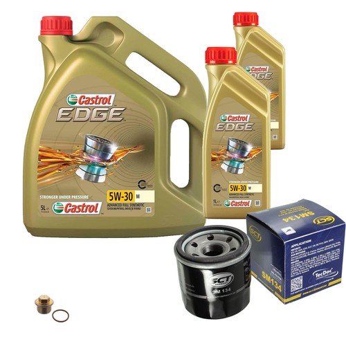 SCT Ölfilter 7L Castrol Edge M 5W-30 für Nissan Murano I 3.5 4×4 Pathfinder III