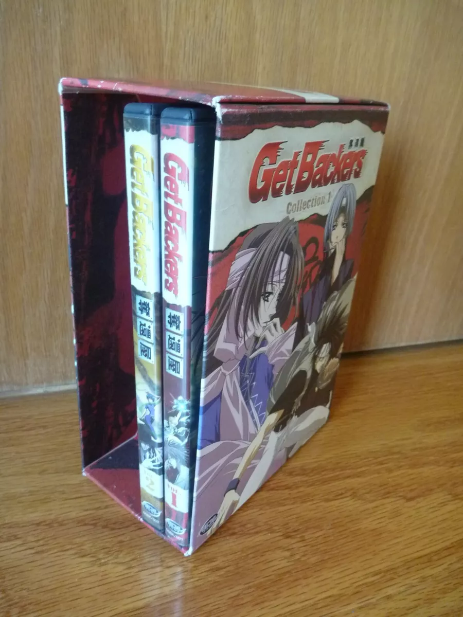 Get Backers 2-DVD Lot Anime Series Volumes 8 9 Eps 36-45 ADV Films  GetBackers
