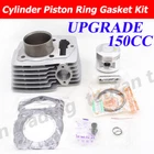 UPGRADE 150CC Big Bore Cylinder Piston Gasket Kit For HONDA NX125 NX 125 1988-90