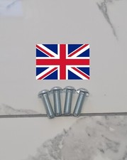 Honda CBR500R 16 17 18 19 20 21 pillion passenger foot peg bolts x4 NEW SILVER