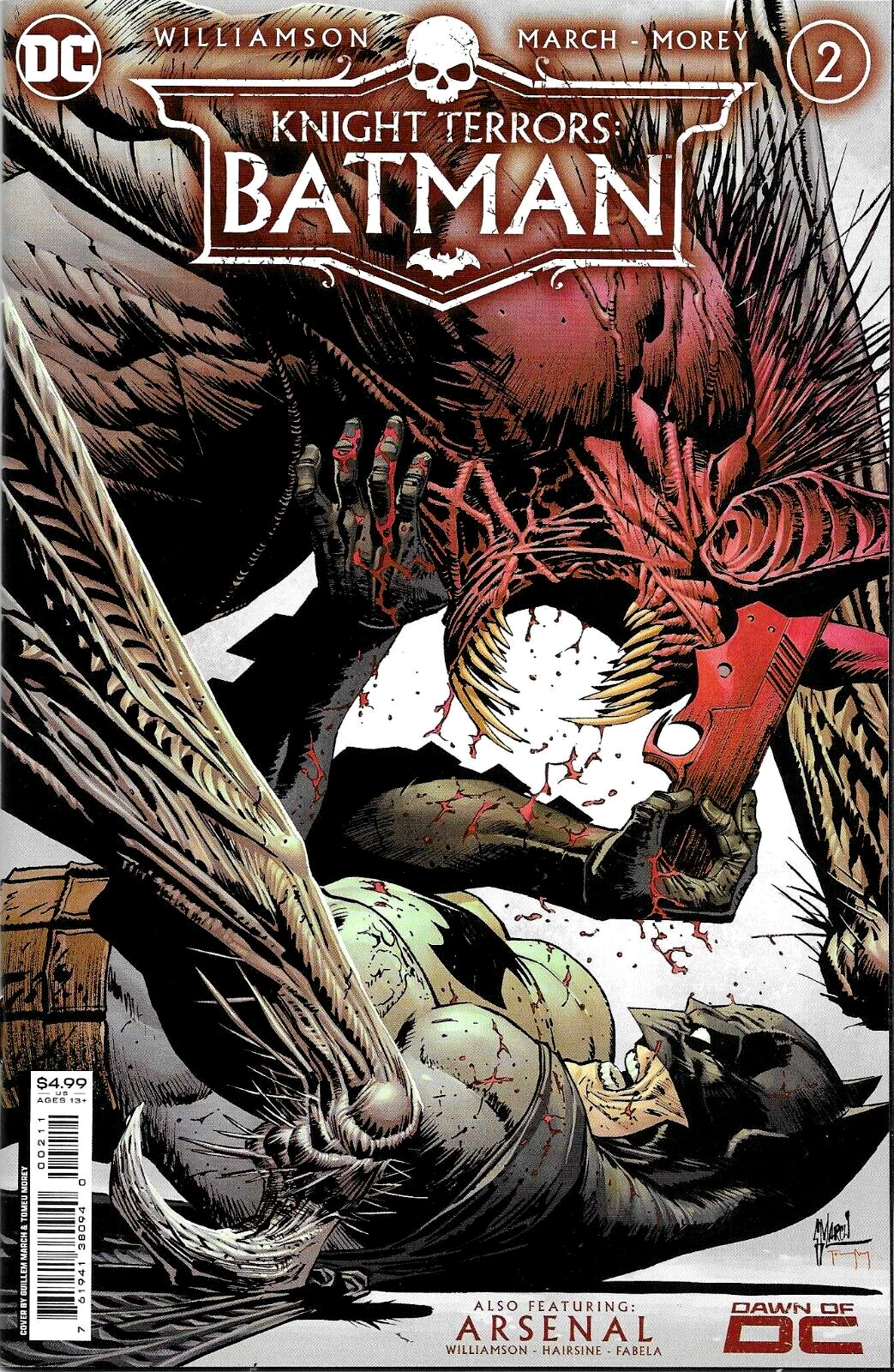 KNIGHT TERRORS: BATMAN #2 (OF 2)  DC COMICS  OCT 2023  NM  1ST PRINT