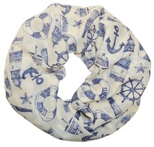 Schlauchschal Maritim LoopSchal Rundschal Anker Leuchtturm Rettungsring Nautisch