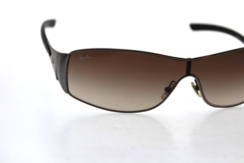 Ray-Ban RB 3268 041/13 Sunglasses 3N Gunmetal Metal Shield - Picture 8 of 10