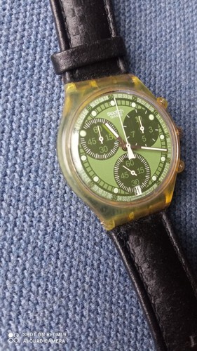 Swatch Chrono Virtual Green SCK410 RARO - Foto 4 di 17