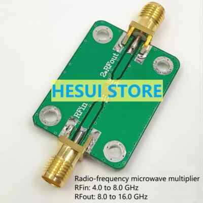 Rf microwave frequency multiplier RFin: 4.0-8.0GHz, RFout: 8.0-16.0GHz