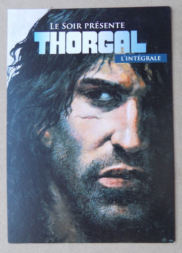 CPSM publicité " Thorgal " bd Le Soir 2011