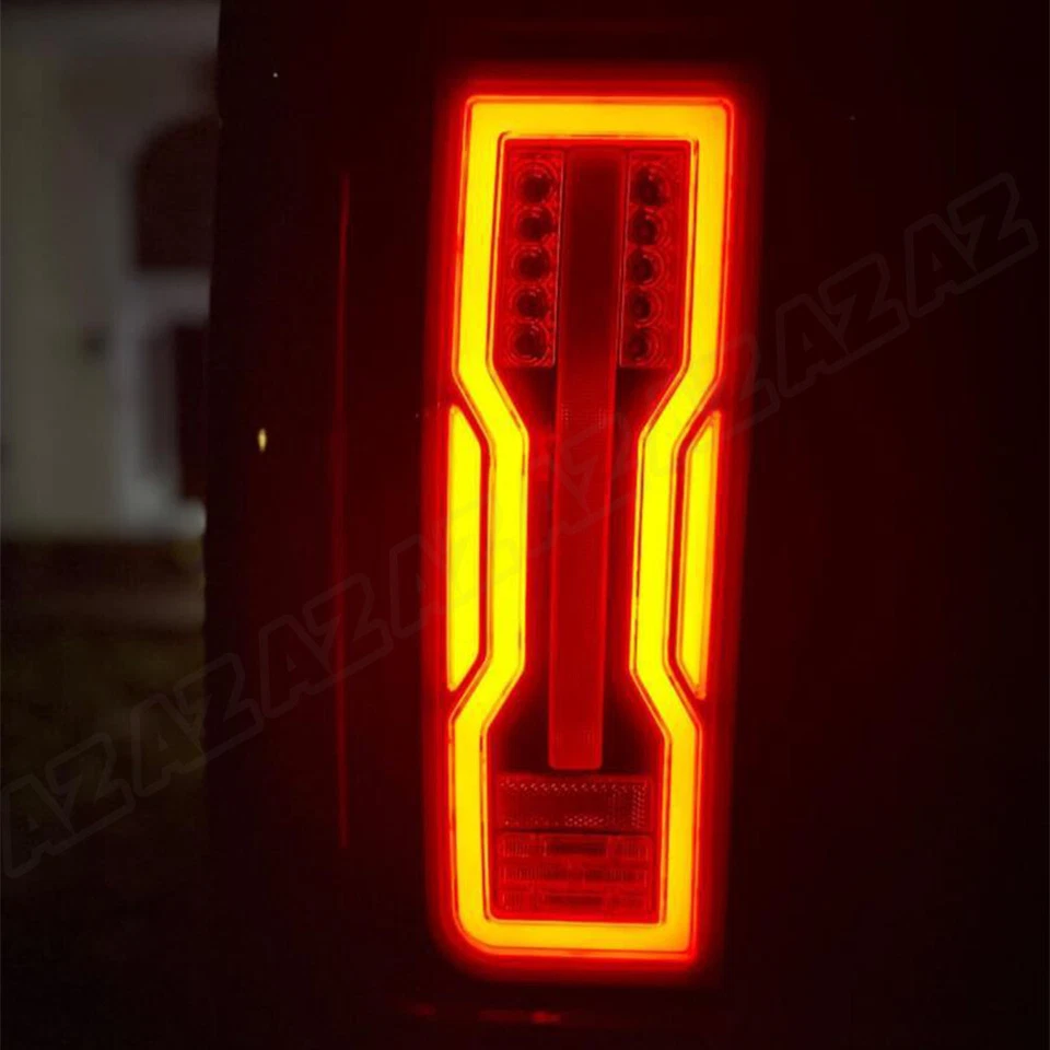 For 03-09 Hummer H2 SUV 4in1 LED Tail Lights Rear Brake Turn Signal Reverse Lamp - Image 3 of 4