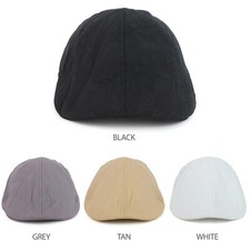 Classic Simple Plain Cotton Linen Ivy Cap Elastic Band Closure - FREE SHIPPING