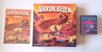 Terror Below Kickstarter Edition with Comic Renegade Game Studios New Open Box