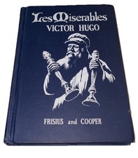 Vintage 1969 Les Miserables by Victor Hugo Second Edition Globe Book Hardcover