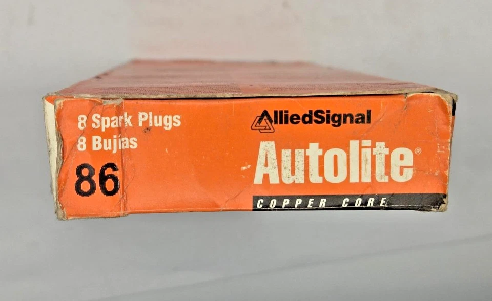 Bujías Autolite Nº 86 punta estándar NOS 8 pack núcleo cobre vintage Foto 3 de 3