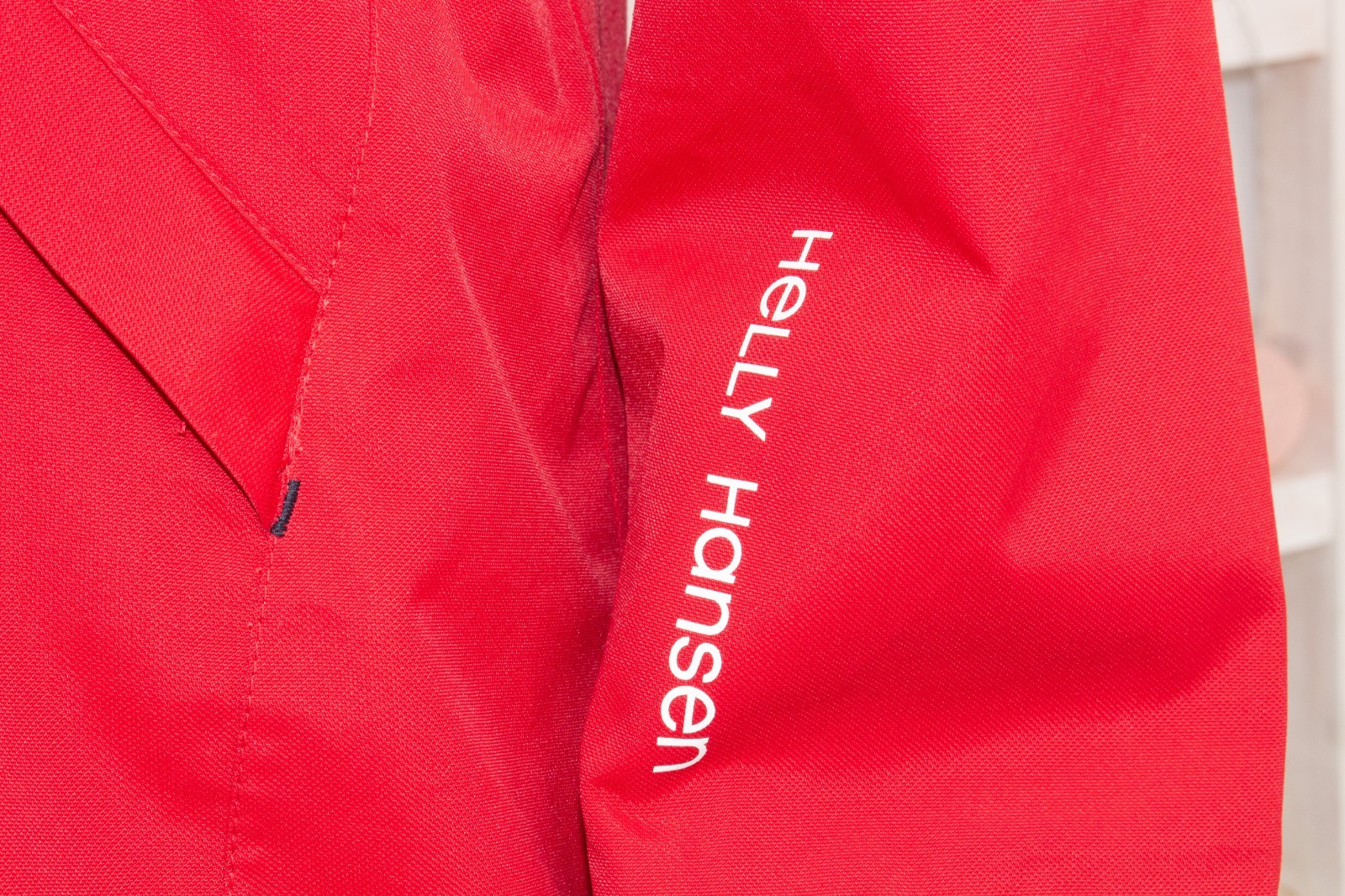 Helly Hansen Jacket Red Hooded Sailing HELLYTECH … - image 5
