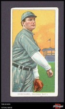 1909 T206 Jimmy Sheckard Glove Shows Cubs VARIATION 3 - VG