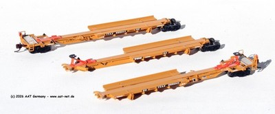 BLMA N 12262- Trinity 3-Unit Spine Car Set TTX #355165; NEU & OVP