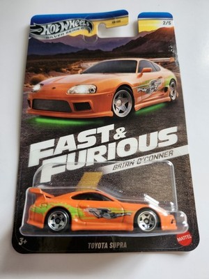 Hot Wheels Toyota Supra MK4 Silver Series Fast & Furious Brian O