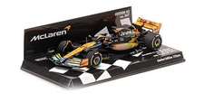 1:43 2023 Oscar Piastri -- Abu Dhabi GP -- #81 McLaren MCL60 -- Minichamps F1