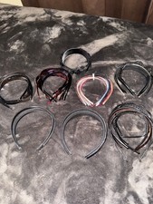 Set of 20 Mixed Style Headbands Various Colors and Materials