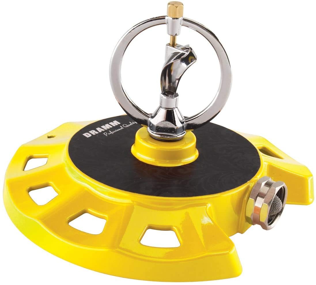 15073 ColorStorm Spinning Sprinkler Yellow