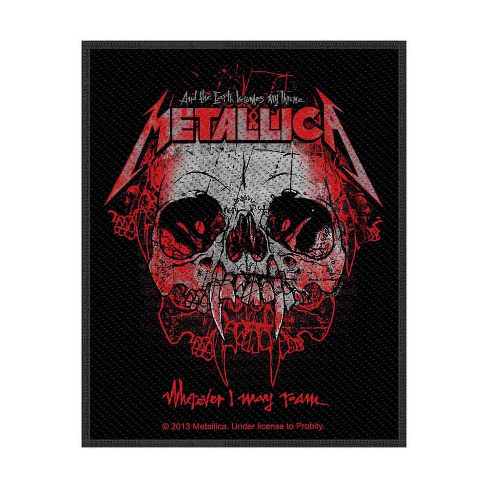 Metallica Wherever I May Roam 2013 Official Small Sew On Patch