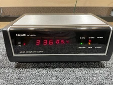 Vintage Heathkit GC-1000 Most Accurate Clock NO Serial Port, TESTED WRKNG LAST 1