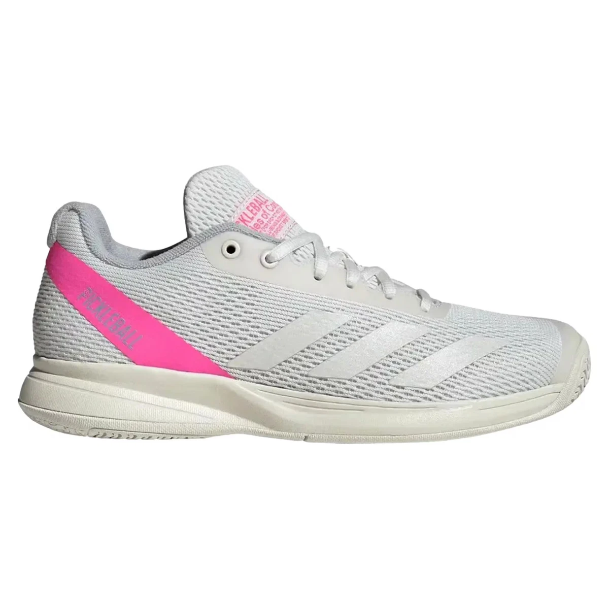 adidas Pickleball White Silver Metallic Pink W for sale | eBay